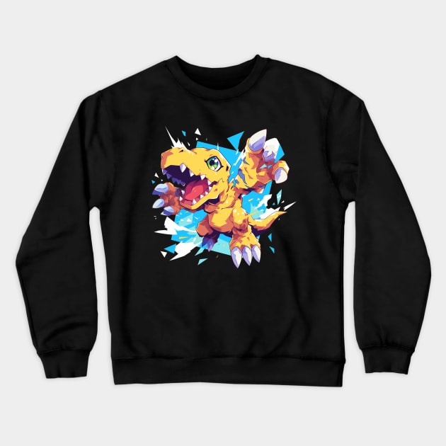 agumon Crewneck Sweatshirt by retinac 